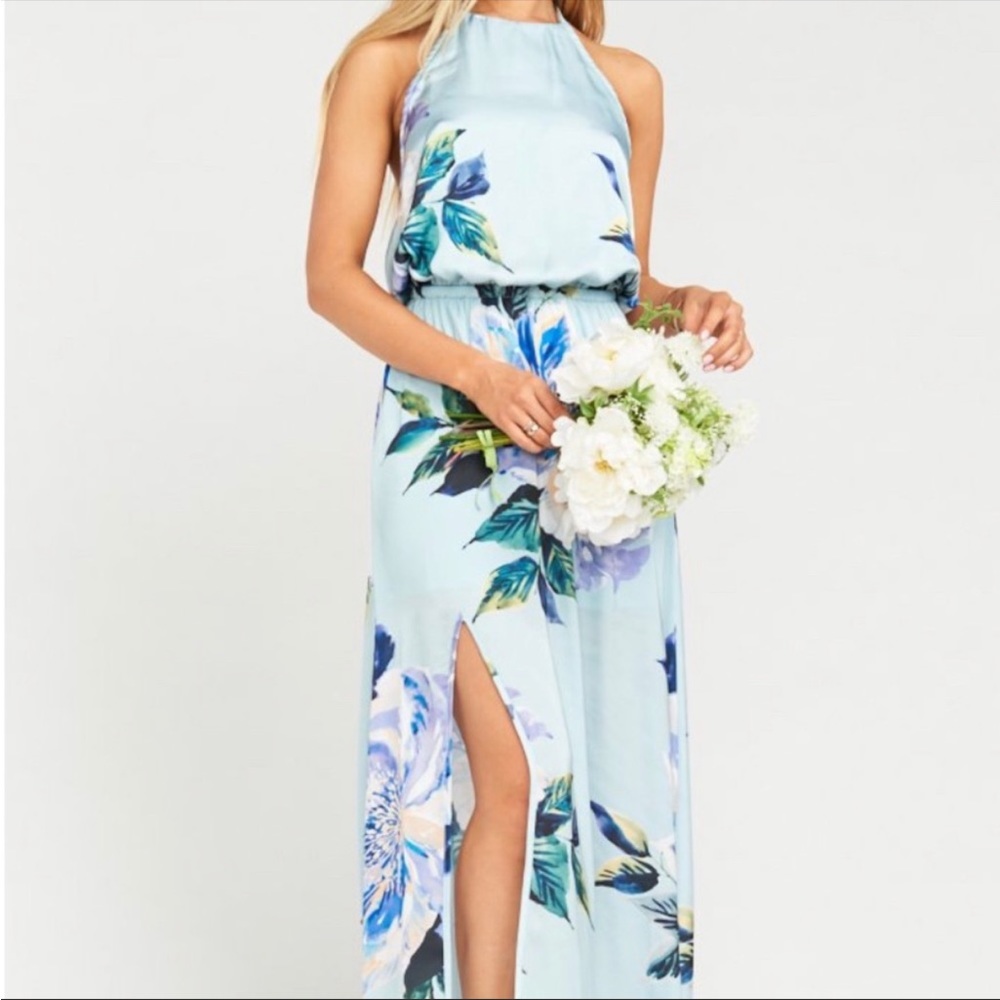 Show Me Your Mumu Heather Halter Floral Dress NWT